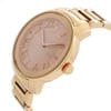 View Of Crown Facing Side Of Movado 3600199 Stainless Steel Watch Pre Owned Condition