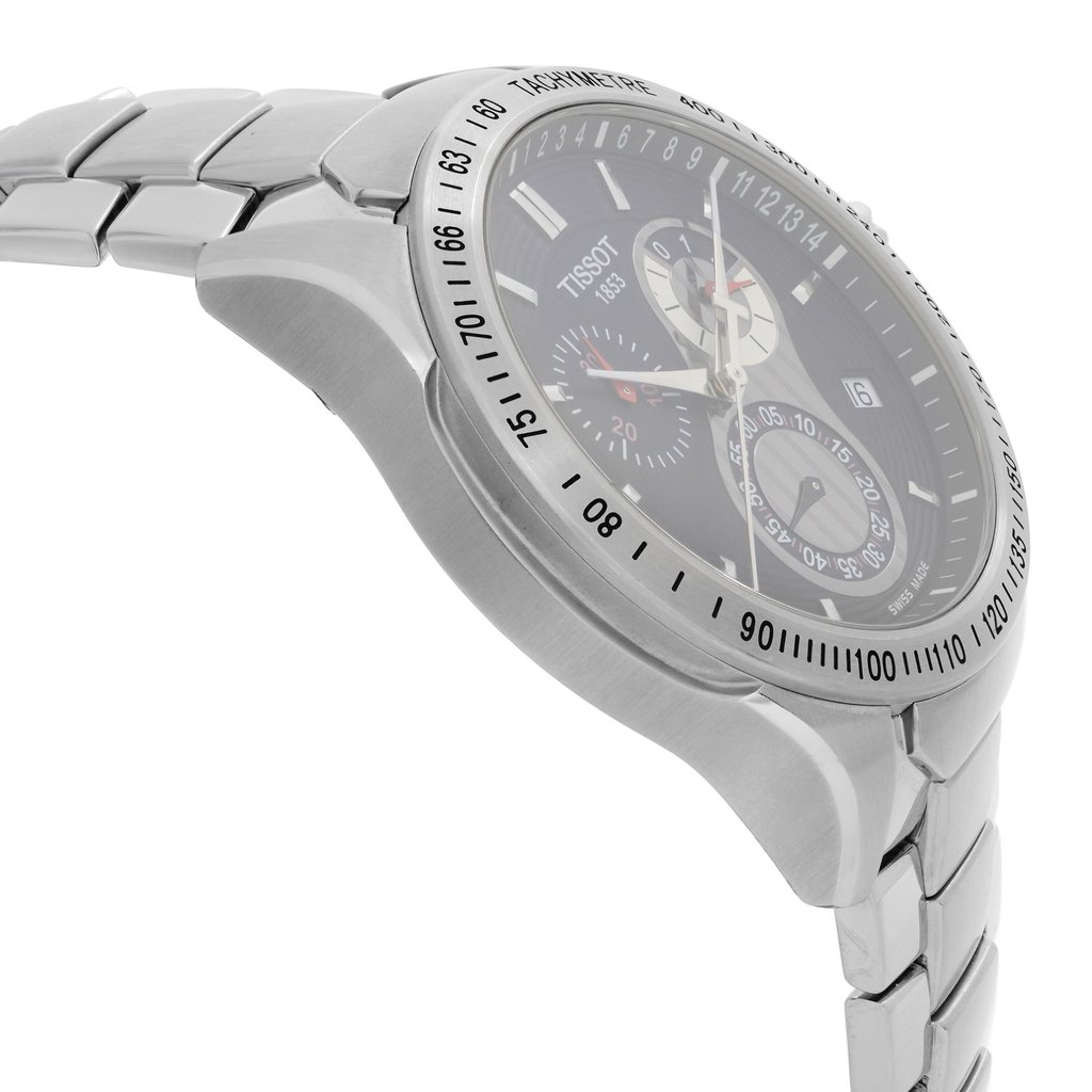 View Of Opposite Crown Facing Side Of Tissot T024.417.11.051.00  Stainless Steel Watch New With Defects Condition