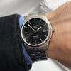 Up Close Front Facing Picture Of Tissot T049.410.44.051.00 Titanium Watch Display Model Condition