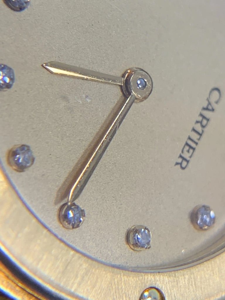 7th image of Cartier Cartier Santos Wristwatch, PreOwned condition