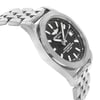 View Of Opposite Crown Facing Side Of Breitling W7433012-BE08-376A Stainless Steel Watch Display Model Condition