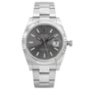 Front Full View Of Rolex  126334-0013 Stainless Steel Watch New Condition {Product Condition}