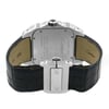 Back View Of {Caseback} Back Case And Closed Leather Band Of Cartier W20073X8 Watch Pre Owned Condition