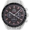 Up Close Front Facing Picture Of OMEGA 3552.59.00 Stainless Steel Watch Pre Owned Condition