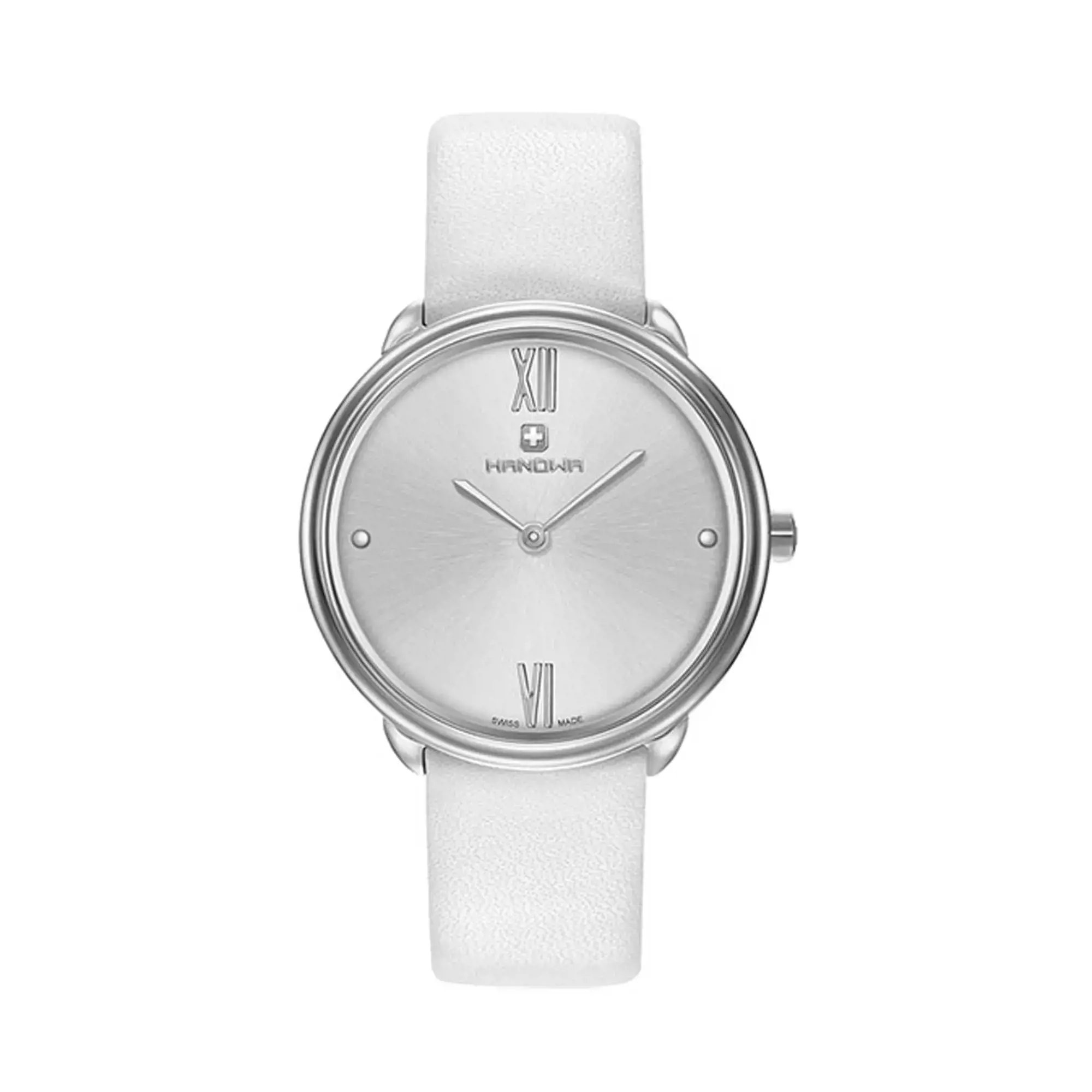 Front Full View Of hanowa 16-6072.04.001.01 Stainless Steel Watch Unworn Condition Excellent