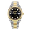 Front Full View Of Rolex M126303-0005 Stainless Steel Watch Unworn Condition {Product Condition}