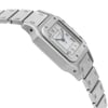 View Of Opposite Crown Facing Side Of Cartier 901 Stainless Steel Watch Pre Owned Condition