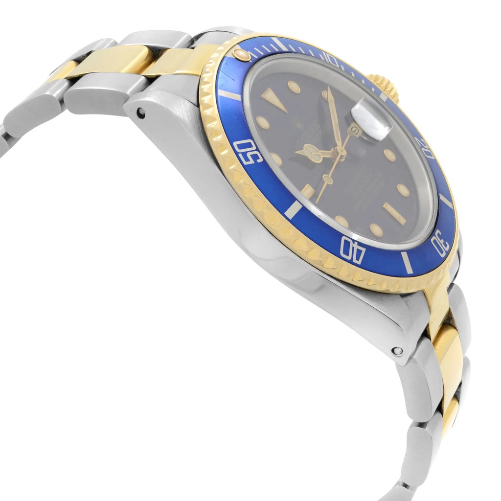 View Of Opposite Crown Facing Side Of Rolex 16803 Stainless Steel Watch Pre Owned Condition