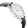 View Of Opposite Crown Facing Side Of Tissot T129.410.16.013.00 Stainless Steel Watch Display Model Condition