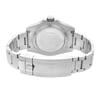 Back View Of Solid Back Case And Closed Stainless Steel Band Of Rolex 116610LV Watch Pre Owned Condition