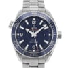 Up Close Front Facing Picture Of OMEGA 232.90.38.20.03.001 Titanium Watch Unworn Condition