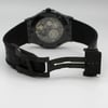 Back View Of Exhibition Back Case And Open Rubber Band Of Hublot 515.CM.1040.LR.SHC13 Watch Pre Owned Condition