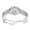 Back View Of {Caseback} Back Case And Open Stainless Steel Band Of Breitling A35350 Watch Pre Owned Condition