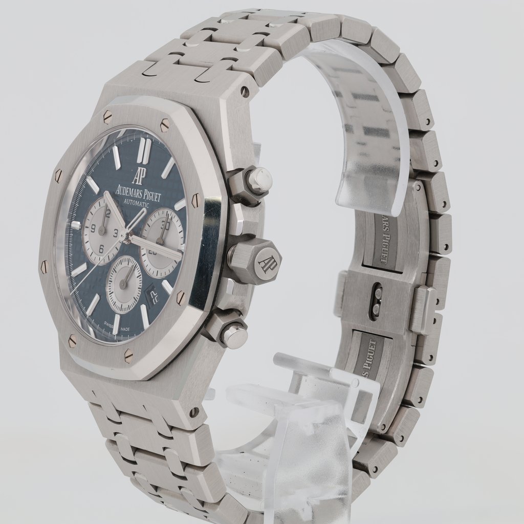 View Of Crown Facing Side Of Audemars Piguet 26331ST.OO.1220ST.01 Stainless Steel Watch Pre Owned Condition