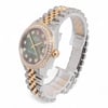 View Of Crown Facing Side Of Rolex 278383RBR Stainless Steel Watch New Condition