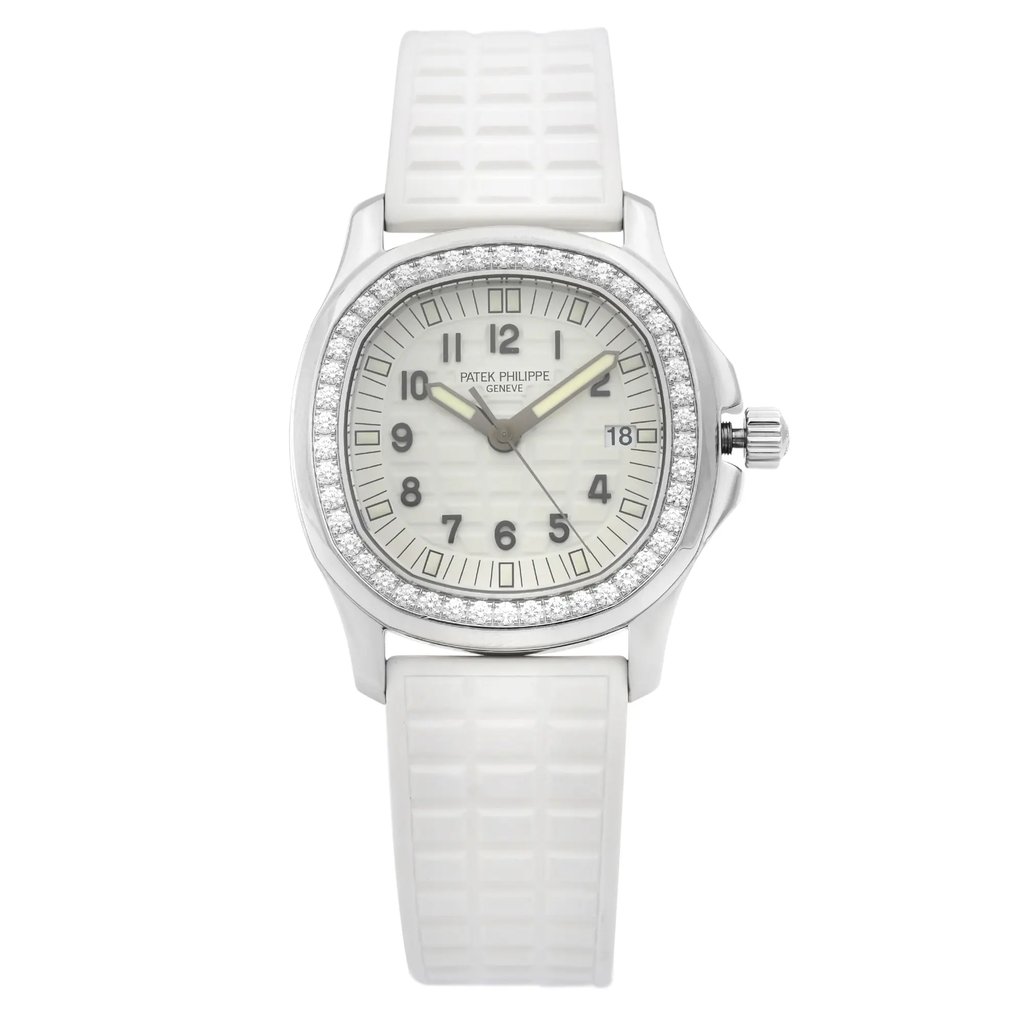 Front Full View Of Patek Philippe 5067A-011 Stainless Steel Watch Unworn Condition {Product Condition}