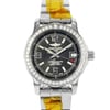 Up Close Front Facing Picture Of Breitling A7738753/BB51-158A Stainless Steel Watch Display Model Condition