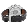 Back View Of {Caseback} Back Case And Closed Leather Band Of Breitling A1335611/B719-1CD Watch Pre Owned Condition