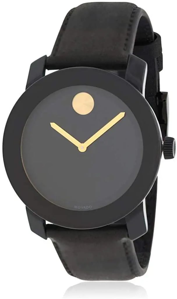 Front Full View Of Movado MB.01.1.29.6003 Stainless Steel Watch Pre Owned Condition {Product Condition}