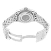 Back View Of {Caseback} Back Case And Open Stainless Steel Band Of Breitling A7433053/BE08-376A Watch Display Model Condition