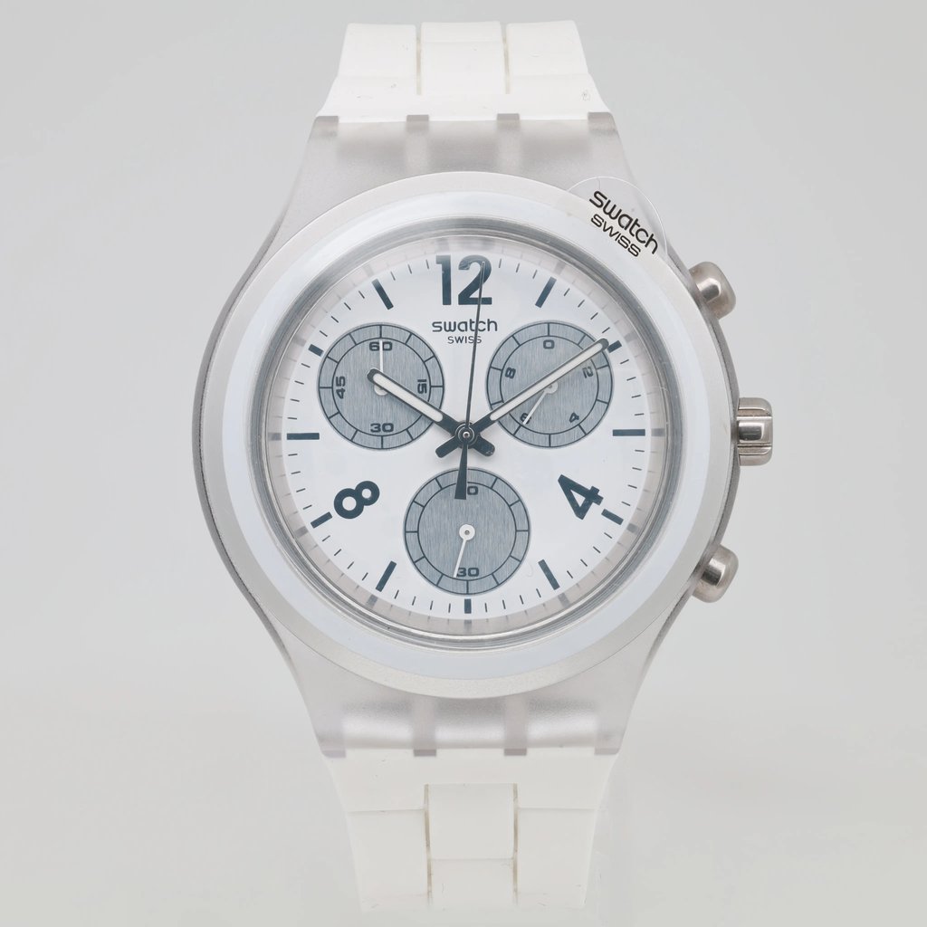Up Close Front Facing Picture Of S-Watch  SVCK1007 {Case Material} Watch New Condition