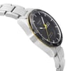 View Of Opposite Crown Facing Side Of Tissot T100.430.11.051.00 Stainless Steel Watch Display Model Condition