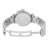 Back View Of Screwback Back Case And Open Stainless Steel Band Of Cartier W31075M7 Watch Pre Owned Condition
