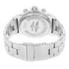 Back View Of {Caseback} Back Case And Closed Stainless Steel Band Of Breitling A7338710/BB49-157A Watch Pre Owned Condition