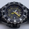 Up Close Front Facing Picture Of Luminox XS.1525 Stainless Steel Watch New With Defects Condition