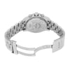 Back View Of Solid Back Case And Open Stainless Steel Band Of Breitling A73380 Watch Pre Owned Condition