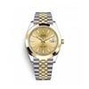 Front Full View Of Rolex 126303 Stainless Steel Watch Pre Owned Condition {Product Condition}