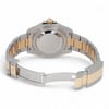 Back View Of Screwback Back Case And Open Stainless Steel Band Of Rolex 116713LN Watch Pre Owned Condition
