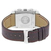 Back View Of {Caseback} Back Case And Closed Leather Band Of RAYMOND WEIL 4881-STC-00809 Watch Display Model Condition