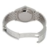 Back View Of Solid Back Case And Open Stainless Steel Band Of Rolex 126234 Watch Pre Owned Condition