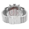 Back View Of {Caseback} Back Case And Closed Stainless Steel Band Of Breitling A1931012/G750-154A Watch Display Model Condition