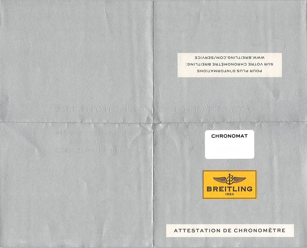  Full View Box And Documents For Breitling AB014012/C830-378A Without watch In The Image 