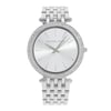 Front Full View Of Michael Kors MK3190 Stainless Steel Watch New With Defects Condition Excellent