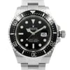 Up Close Front Facing Picture Of Rolex 126600 Stainless Steel Watch Display Model Condition