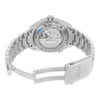Back View Of {Caseback} Back Case And Open Stainless Steel Band Of OMEGA 232.30.46.21.01.001 Watch Unworn Condition