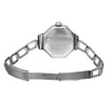 Back View Of Solid Back Case And Open steel Band Of Elgin N/A Watch Pre Owned Condition