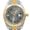 Up Close Front Facing Picture Of Rolex m126303-0020 Stainless Steel Watch Unworn Condition