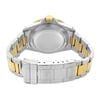 Back View Of {Caseback} Back Case And Closed Stainless and Solid Gold Band Of Rolex 16613 Watch Pre Owned Condition