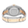 Back View Of Solid Back Case And Closed Stainless Steel,Yellow Gold Band Of Rolex 126333 Watch Pre Owned Condition