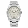 Front Full View Of Rolex 114200 Stainless Steel Watch Pre Owned Condition {Product Condition}