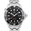 Up Close Front Facing Picture Of OMEGA 212.30.41.61.01.001 Stainless Steel Watch Pre Owned Condition