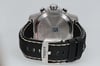 Back View Of Snap Back Case And Closed Leather Band Of Tissot T1256171605100 Watch Display Model Condition