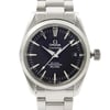 Up Close Front Facing Picture Of OMEGA 2504.50.00 Stainless Steel Watch Pre Owned Condition