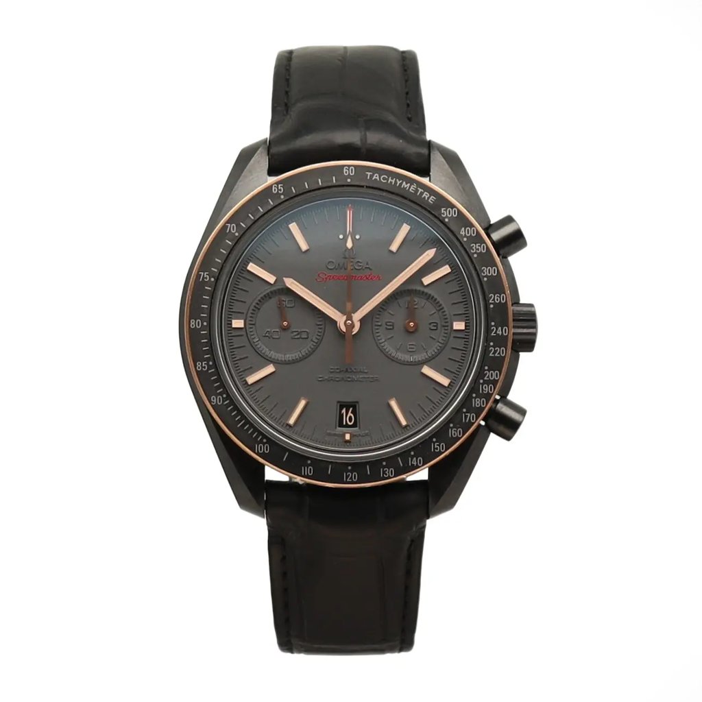 Front Full View Of OMEGA 311.63.44.51.06.001 Ceramic Watch Pre Owned Condition Good