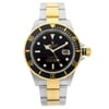Front Full View Of Rolex 16613LN Stainless Steel Watch Pre Owned Condition Good