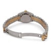 Back View Of Screwback Back Case And Open Silicone Band Of Rolex 179173 Watch Pre Owned Condition